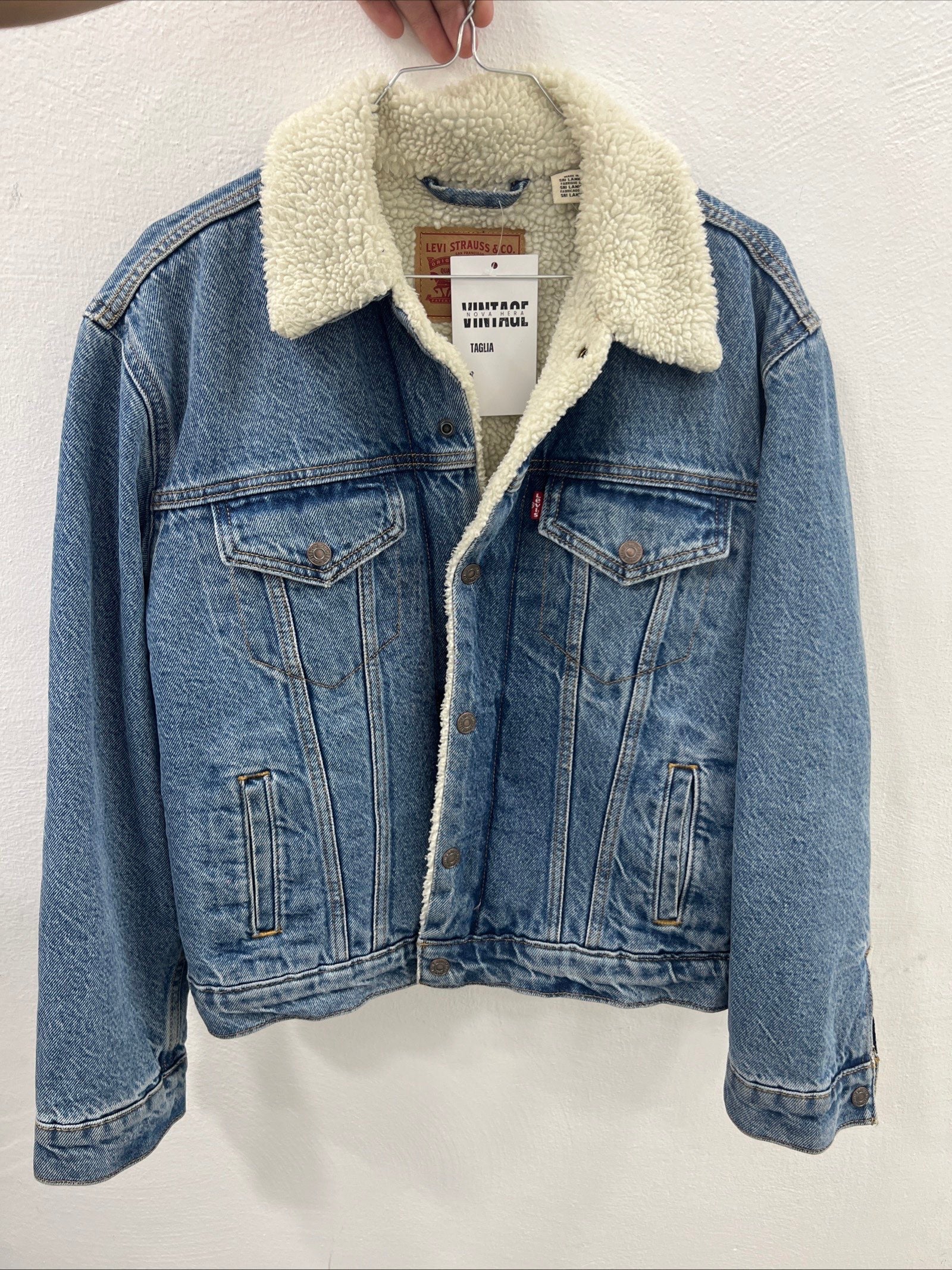 giacca denim levi's